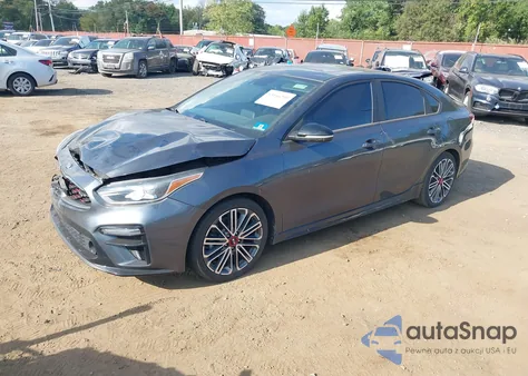 2020 Kia Forte Gt из США, поврежденный, VIN 3KPF44AC2LE216233